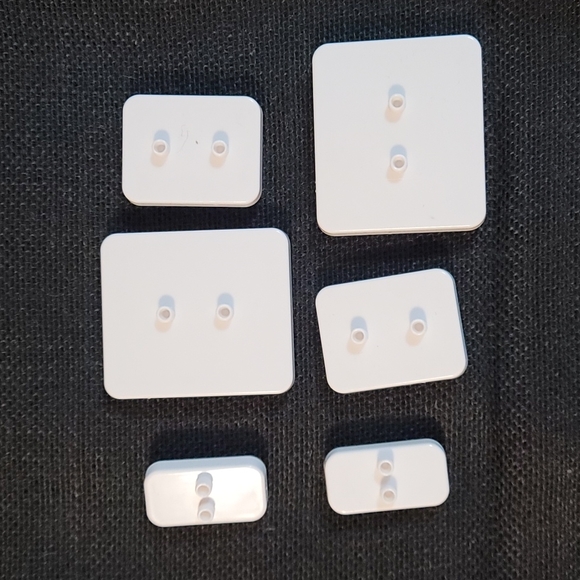 Wilton 6-Piece Flowers Stamp Set, cake stamps, purple and white - Picture 2 of 2